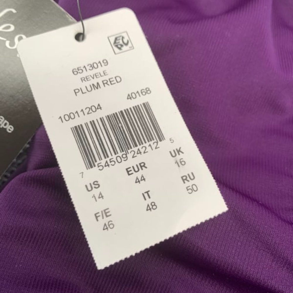 New MIRACLESUIT REVELE ONE PIECE plum 14 - Picture 6 of 9